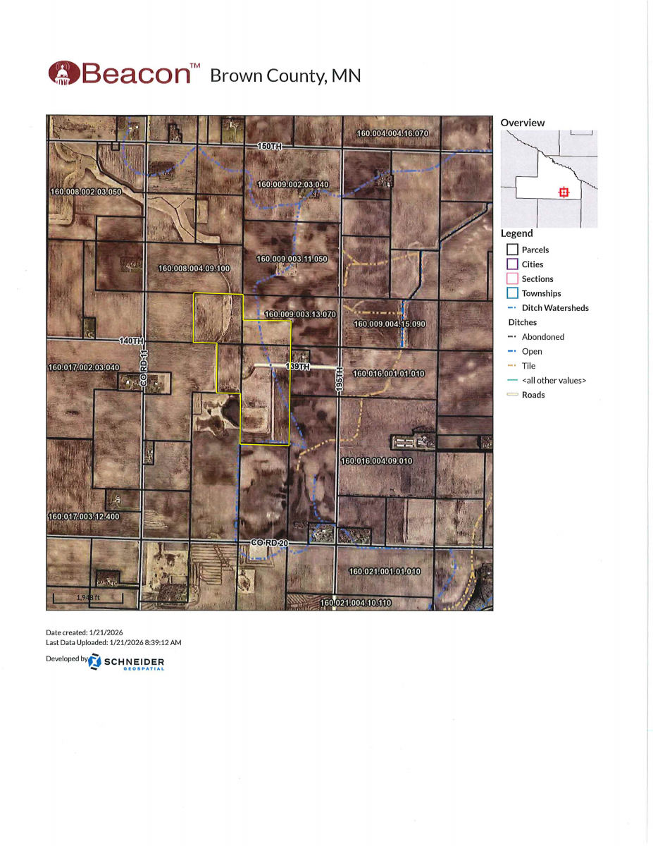 Tile-map-County