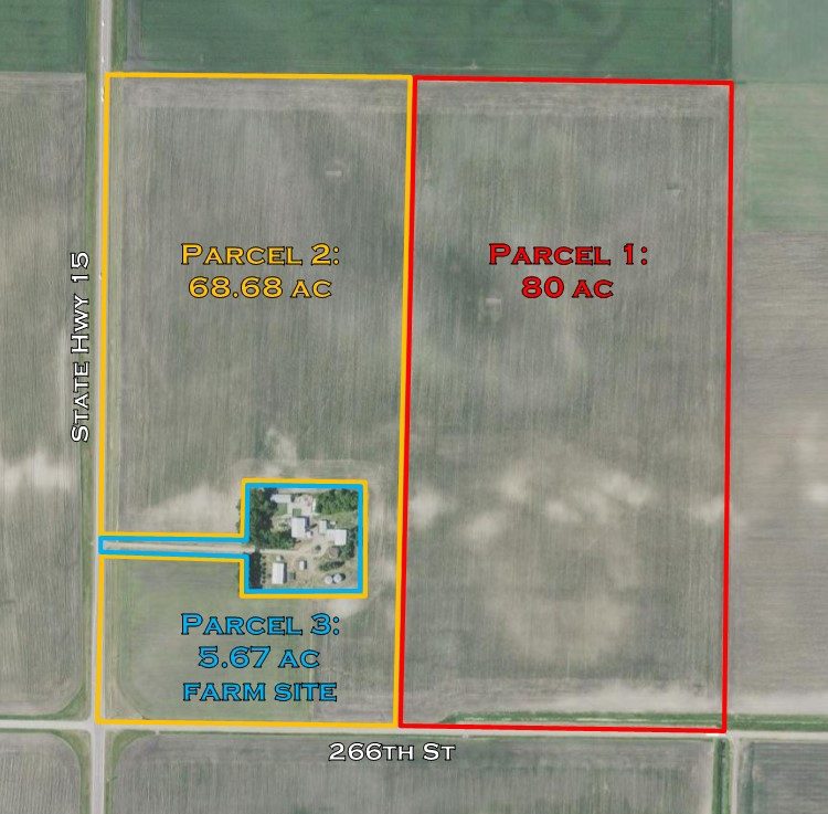 314.35 Ac of Sibley Co. Farm Land Mages Land Company & Auction
