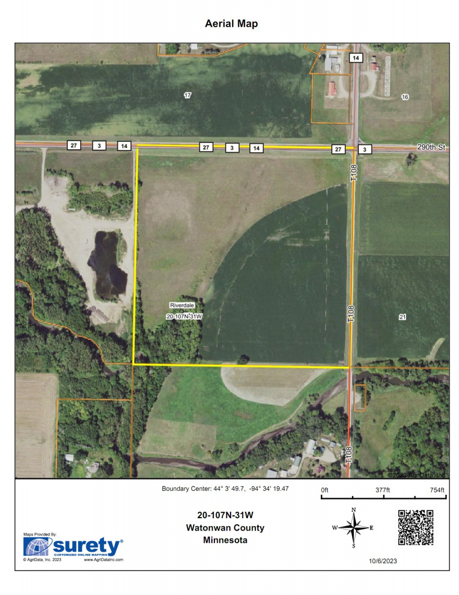 113.21 acres of Watonwan County Farm Land - Mages Land Company ...