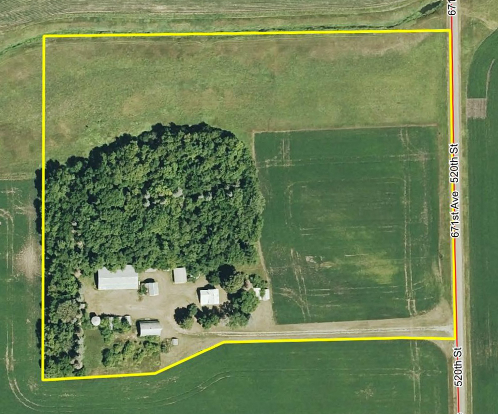 13.36ac Farmsite Online Real Estate Auction Mages Land Company