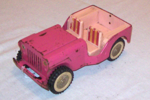 pink tonka jeep