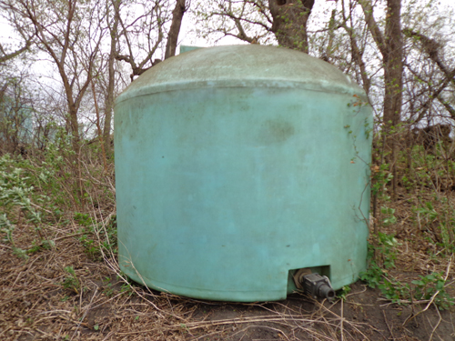 Water tank round