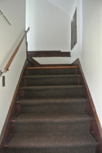 Stairwell to second level